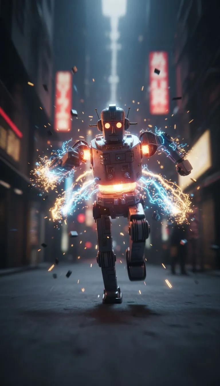 AI generated video from photo - image to video result created with VIBE