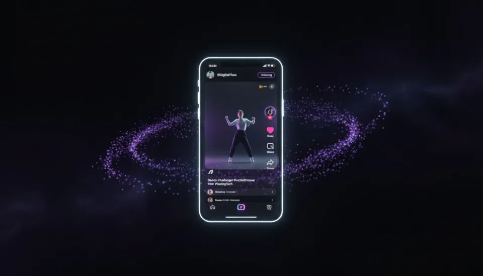 AI video rendered in 9:16 vertical format for TikTok and Instagram Reels